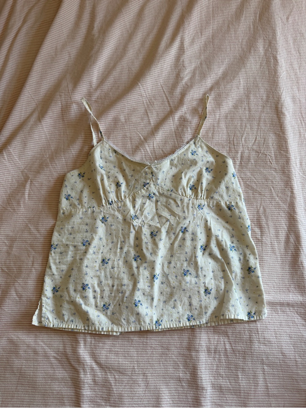 Floral Brandy Tank